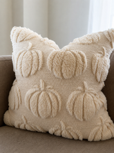 Load image into Gallery viewer, Beige Pumpkin Pillow Cover