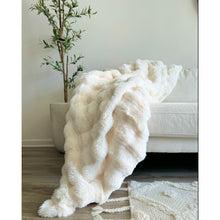 Load image into Gallery viewer, Erie Faux Fur Throw Blanket