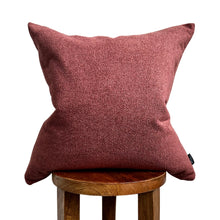 Load image into Gallery viewer, Light Maroon Sherpa Pillow Cover