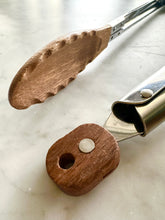 Load image into Gallery viewer, Acacia Wood Tongs, Set of 2