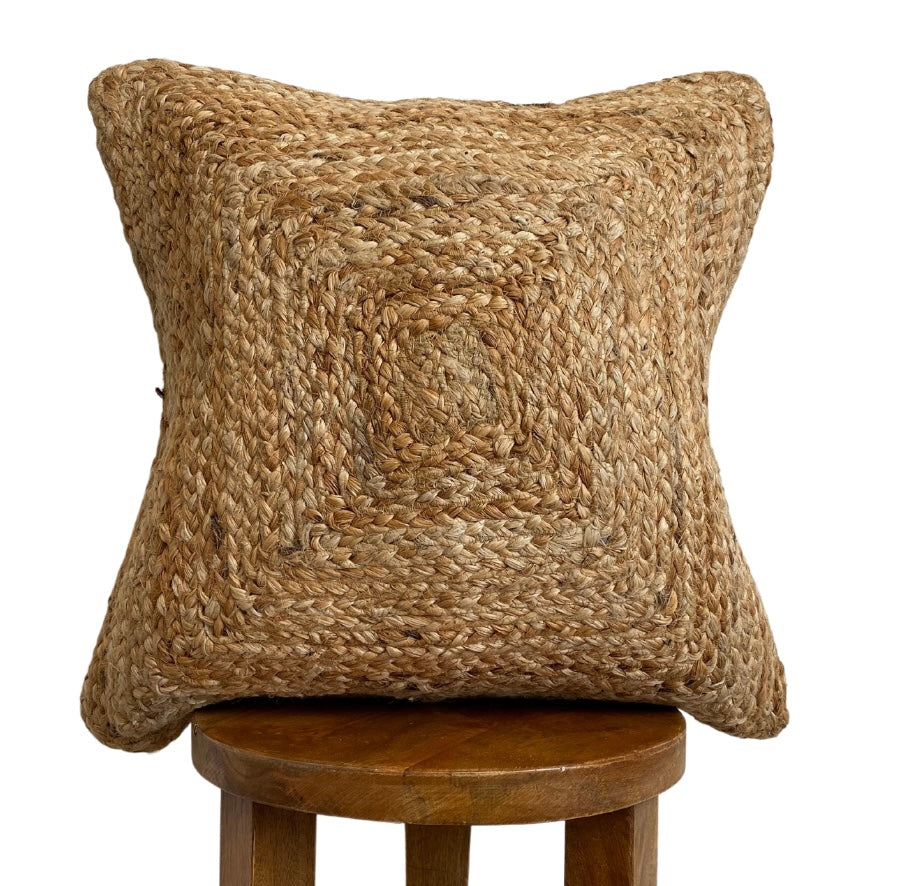 Bali Jute Outdoor Pillow Cover