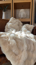 Load image into Gallery viewer, Erie Faux Fur Throw Blanket