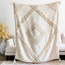 Load image into Gallery viewer, Ava Boho Throw Blanket, 50x65&quot;