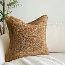 Load image into Gallery viewer, Bali Jute Outdoor Pillow Cover