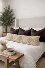 Load image into Gallery viewer, Verona Oversized Lumbar Pillow Cover - 12x36” Pre- Order