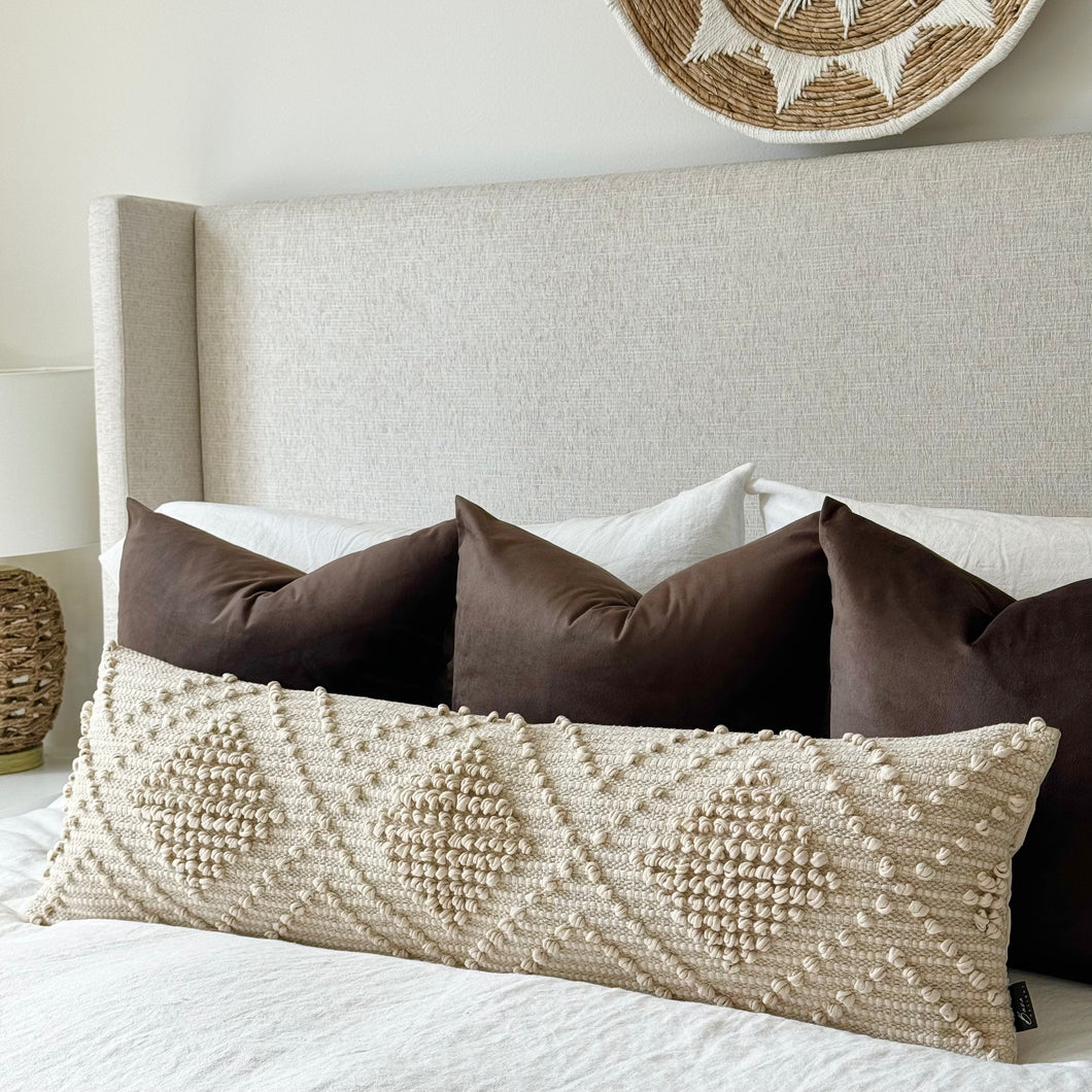 Verona Oversized Lumbar Pillow Cover - 12x36” PREORDER