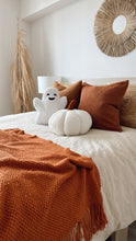 Load image into Gallery viewer, Faux Fur Ghost Pillow PREORDER
