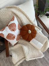 Load image into Gallery viewer, White Pumpkin Pillow Cover
