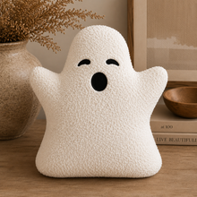 Load image into Gallery viewer, Sherpa Pumpkin &amp; Ghost Pillow Set