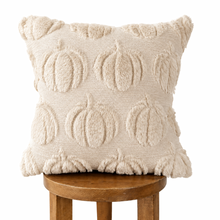 Load image into Gallery viewer, Beige Pumpkin Pillow Cover