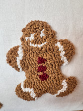 Load image into Gallery viewer, Mini Gingerbread Christmas Pillow Cover