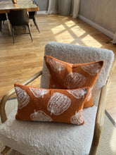 Load image into Gallery viewer, Burnt Orange Pumpkin Lumbar Pillow