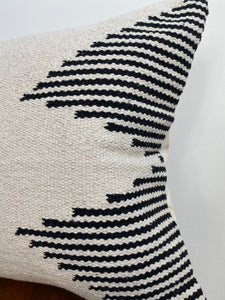 Amira Modern Stripe Outdoor Pillow Cover, 18"
