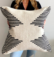 Load image into Gallery viewer, Amira Modern Stripe Outdoor Pillow Cover, 18&quot;